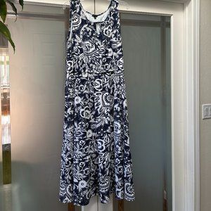 Talbot's Floral Maxi dress XLP